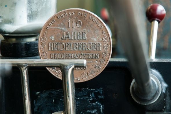 Alter Druckstempel 